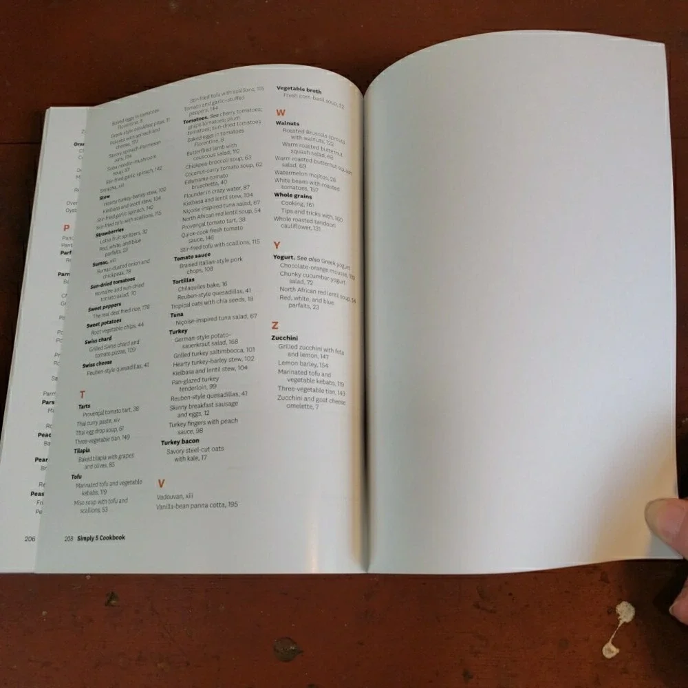 Weight‎ Watchers Healthy Kitchen SIMPLY 5 Cookbook - 125 Recipes 2019, SC